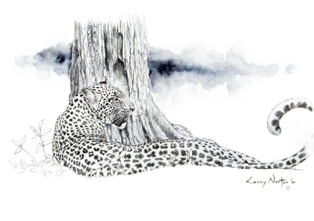 Uncooperative Wildlife Series (Pantheras) by Larry Norton